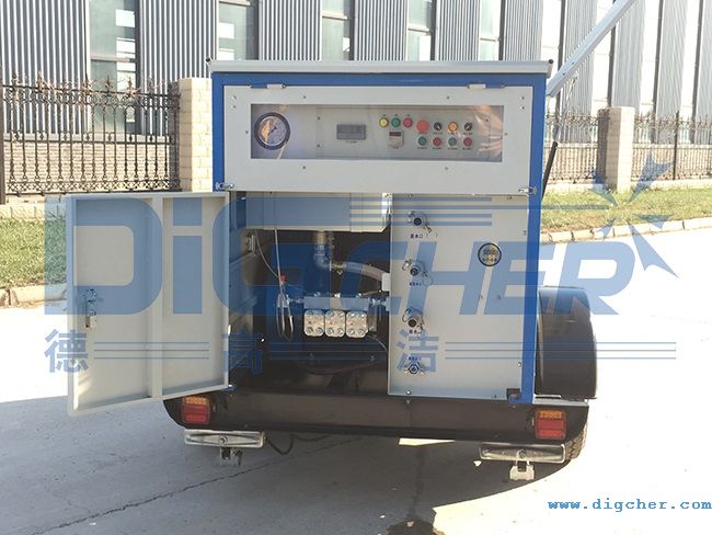 高壓水拉毛機